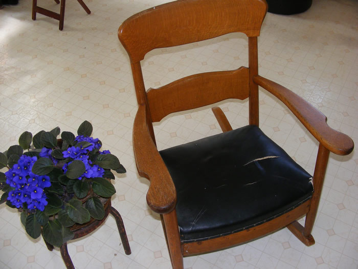 Image of William Newton Joines' rocker.