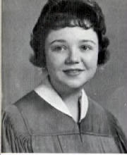 Nancy graduation cap and gown pic